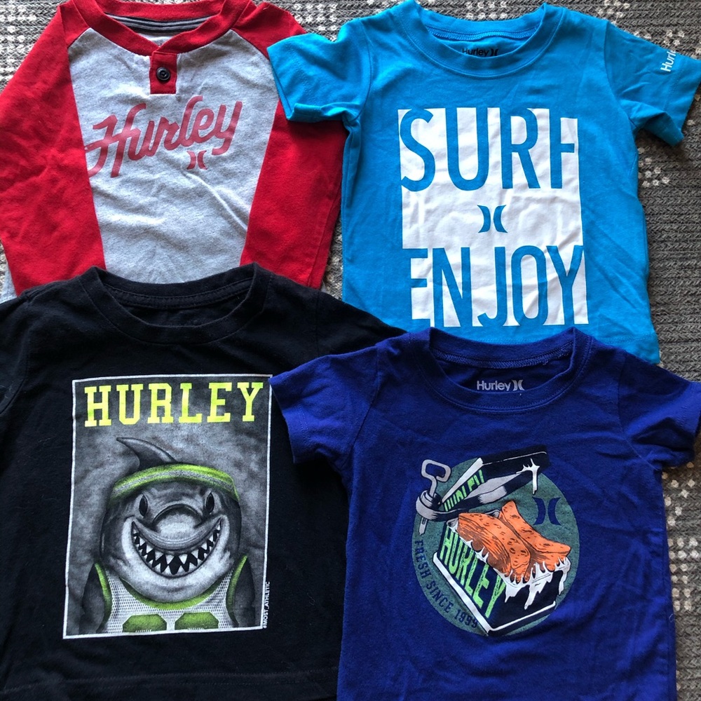6 Hurley T-shirt’s